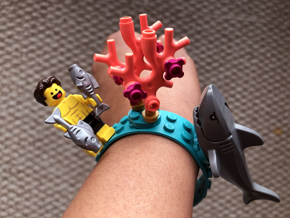 impractical LEGO DOTS bracelet