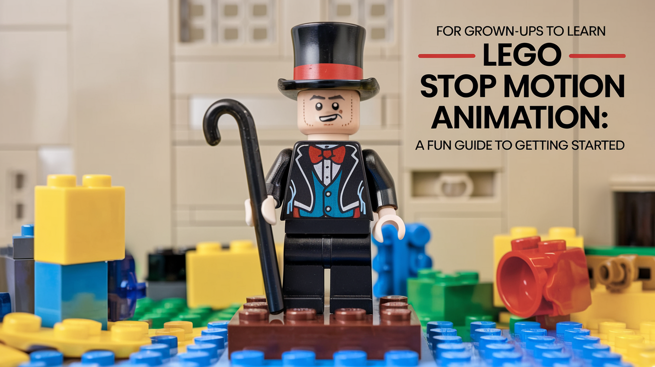 For Grown-Ups to Learn LEGO® Stop Motion Animation: A Fun Guide to Getting Started